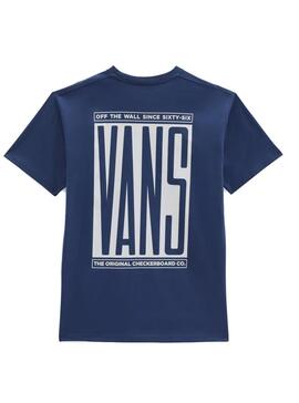 T-Shirt Vans Type Stretch Marineblau für Herren