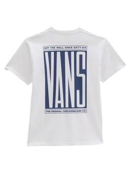 T-Shirt Vans Type Strecke Weiss für Herren