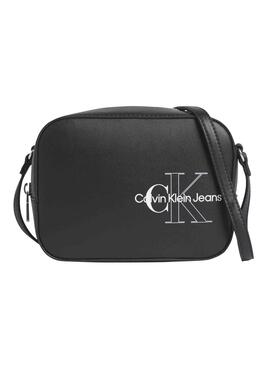 Handtasche Calvin Klein Sculpted Camera Bag Schwarz Damen