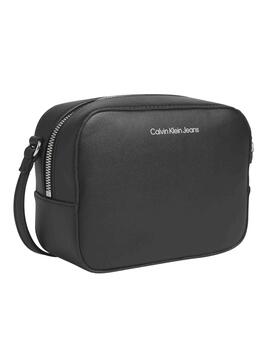 Handtasche Calvin Klein Sculpted Camera Bag Schwarz Damen