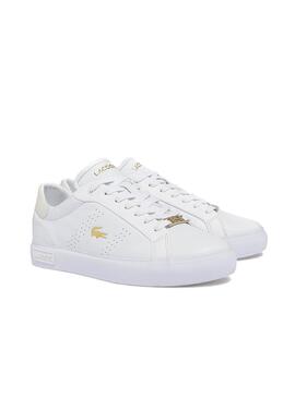 Sneaker Lacoste Powercourt 2.0 Weisss Damen