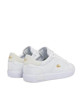 Sneaker Lacoste Powercourt 2.0 Weisss Damen