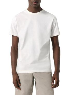 T-Shirt Ecoalf Sustainability Weiss für Herren