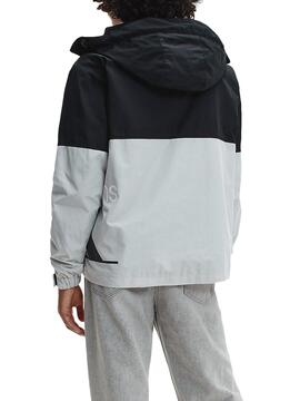 Windjacke Calvin Klein Bold Logo Grau Herren