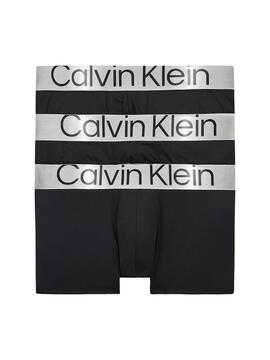 Pack 3 Unterhose Calvin Klein Boxer Schwarz Herren