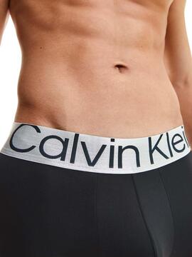Pack 3 Unterhose Calvin Klein Boxer Schwarz Herren