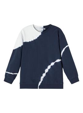 Sweatshirt Name It Formal Faded Marineblau für Junge