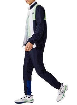 Trainingsanzug Lacoste Sport WH0878 Marineblau für Herren