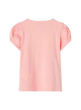 T-Shirt Name It Florida Flip flops Rosa für Mädchen