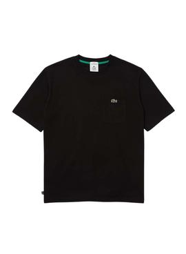 T-Shirt Lacoste Live TH2748 Schwarz für Herren