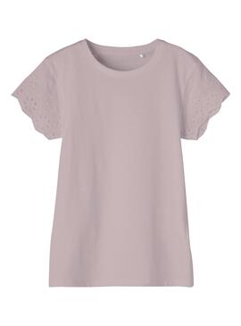 T-Shirt Name It Faie Violett für Mädchen