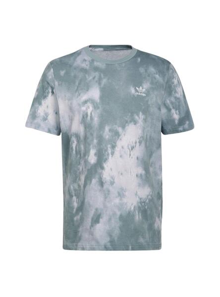 T Shirt Adidas Essential Tie Dye Grun Herren