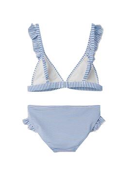 Bikini Name It Zannah Streifen Blau für Mädchen