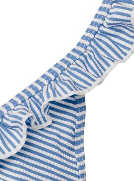 Bikini Name It Zannah Streifen Blau für Mädchen