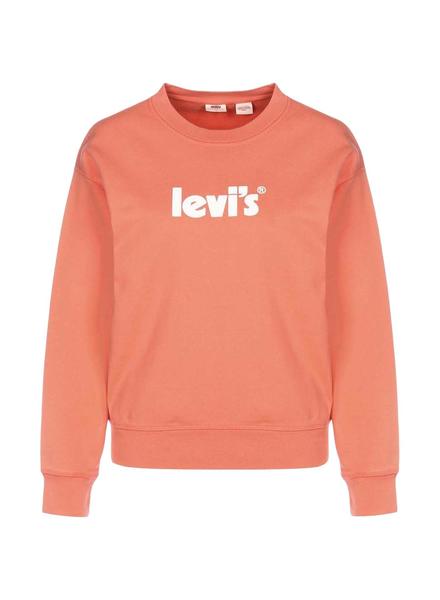 Sweatshirt Levis Graphic Logo Orange Herren und Damen