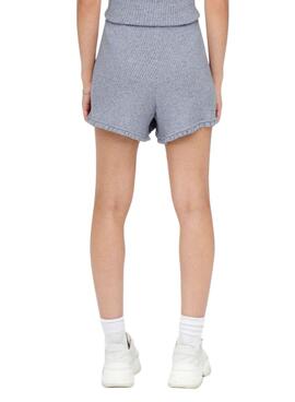 Short Only Lina Ruffle Blau für Damen