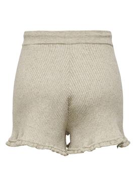 Short Only Lina Ruffle Grün für Damen