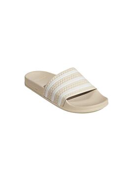 Flip flops Adidas Adilette Beige für Damen