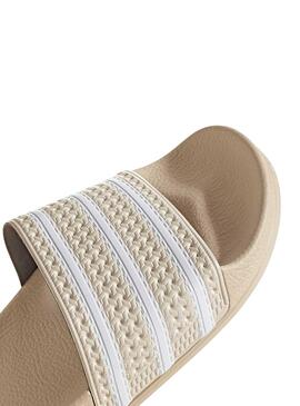 Flip flops Adidas Adilette Beige für Damen