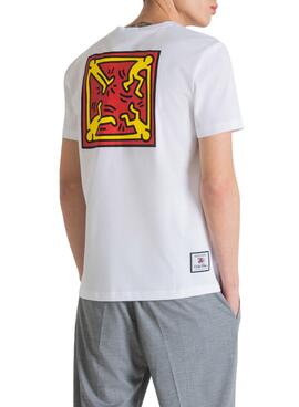 T-Shirt Antony Morato Ketih Haring Weiße