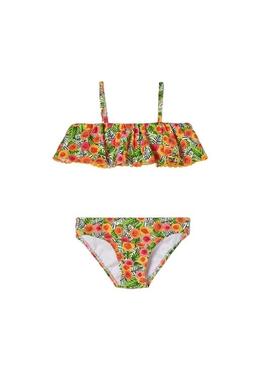 Bikini Mayoral Rüschen Blumenmuster für Mädchen