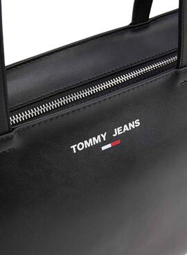 Handtasche Tommy Jeans Essential Tote Schwarz für Damen