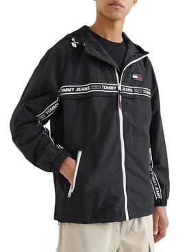 Windschutz Tommy Jeans Chicago Tape Schwarz Herren