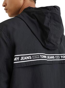 Windschutz Tommy Jeans Chicago Tape Schwarz Herren