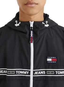 Windschutz Tommy Jeans Chicago Tape Schwarz Herren