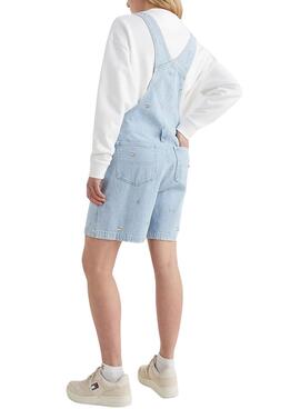 Latzhose Jeans Tommy Jeans DungareeBlau Für Damen