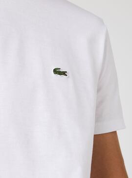 T-Shirt Lacoste Pimabaumwolle Weiss Für Herren