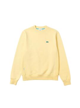 Sweatshirt Lacoste Live Gelb Für Herren