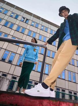 Sneaker Lacoste Carnaby Weisss Für Herren