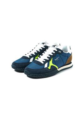Sneaker Pepe Jeans Retro Holland Blau Herren