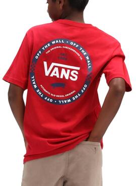 T-Shirt Vans Sprint Rot Für Junge