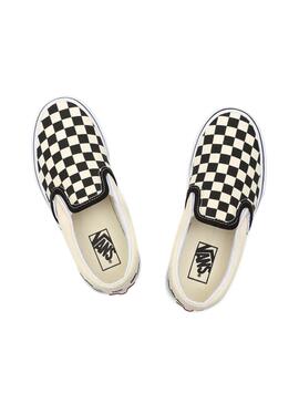 Sneaker Vans Classic Slip On Schwarz Junge Mädchen