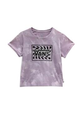T-Shirt Vans Tie Dye Rosa Für Mädchen