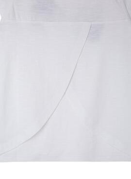 T-Shirt Pepe Jeans Halua Weiss Für Mädchen