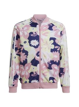 Jacke Adidas Rosa Blume Rosa Für Mädchen