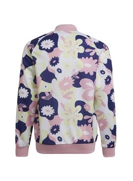 Jacke Adidas Rosa Blume Rosa Für Mädchen