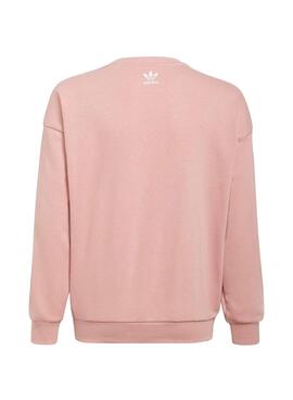 Sweatshirt Adidas Original Pastel Rosa Für Mädchen
