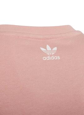 Sweatshirt Adidas Original Pastel Rosa Für Mädchen