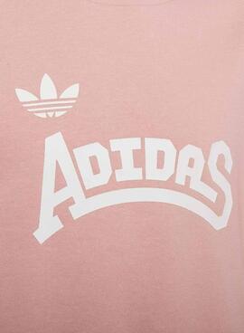 Sweatshirt Adidas Original Pastel Rosa Für Mädchen