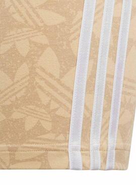 Leggings Adidas Radfahrer Banana Beige Für Mädchen