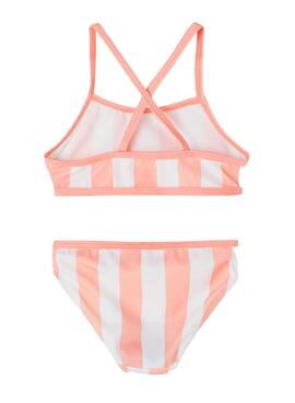 Bikini Name It Felina Streifen Rosa Für Mädchen