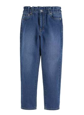 Jeans Levis High Loose Paperbag Azul