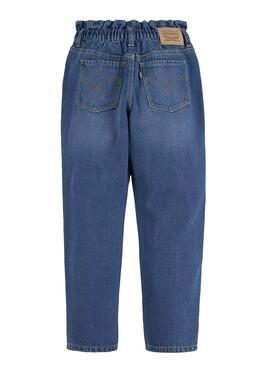 Jeans Levis High Loose Paperbag Azul