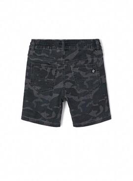 Bermuda Mayoral Soft Camouflage Denim Grau Junge