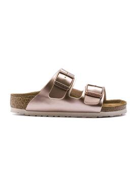 Birkenstock Arizona BF Sandalen Rosa für Mädchen