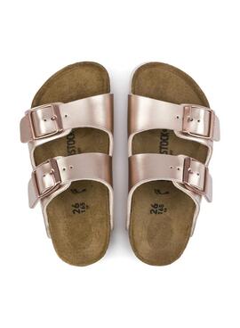 Birkenstock Arizona BF Sandalen Rosa für Mädchen